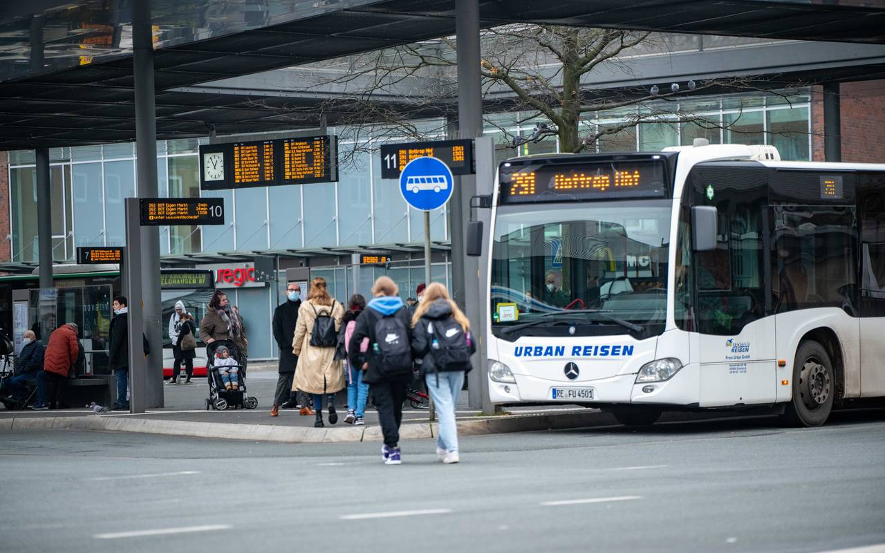 Bus am Bottroper ZOB
