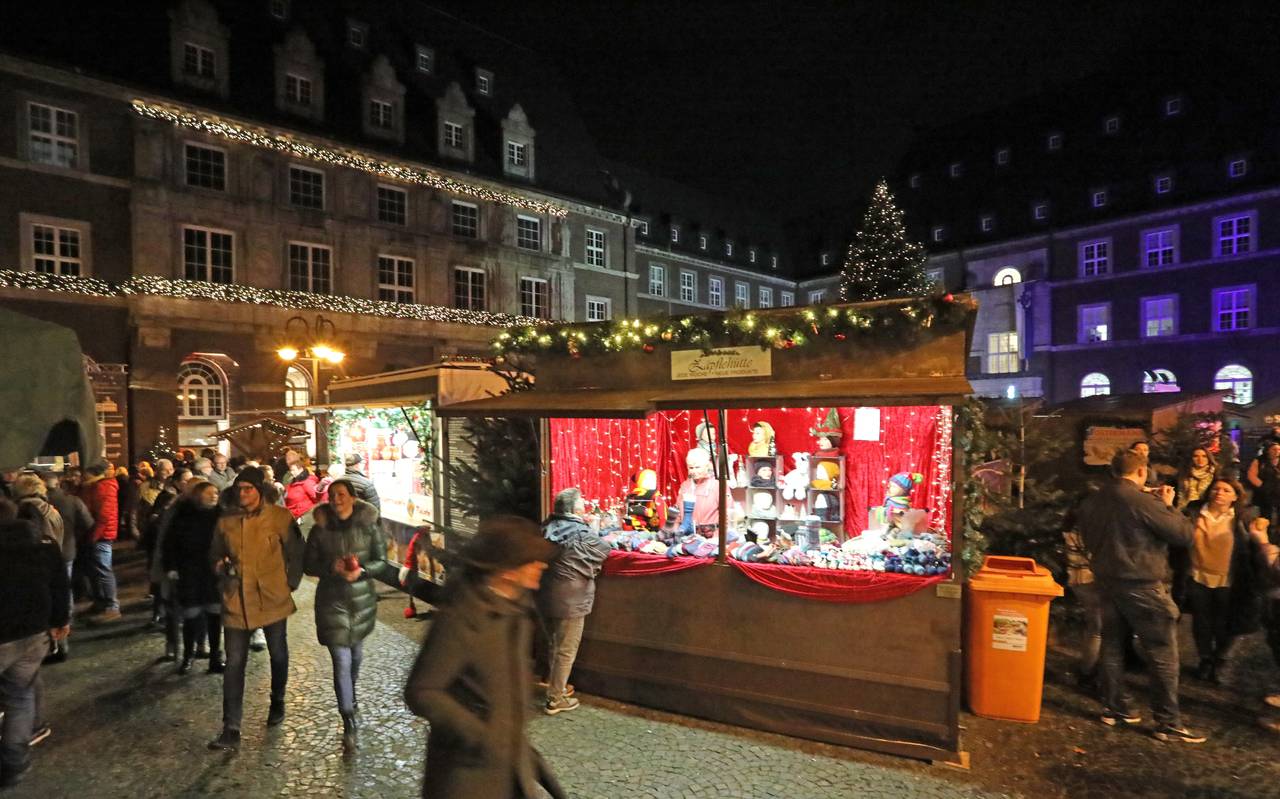 Hütte auf dem Bottroper Weihnachtszauber