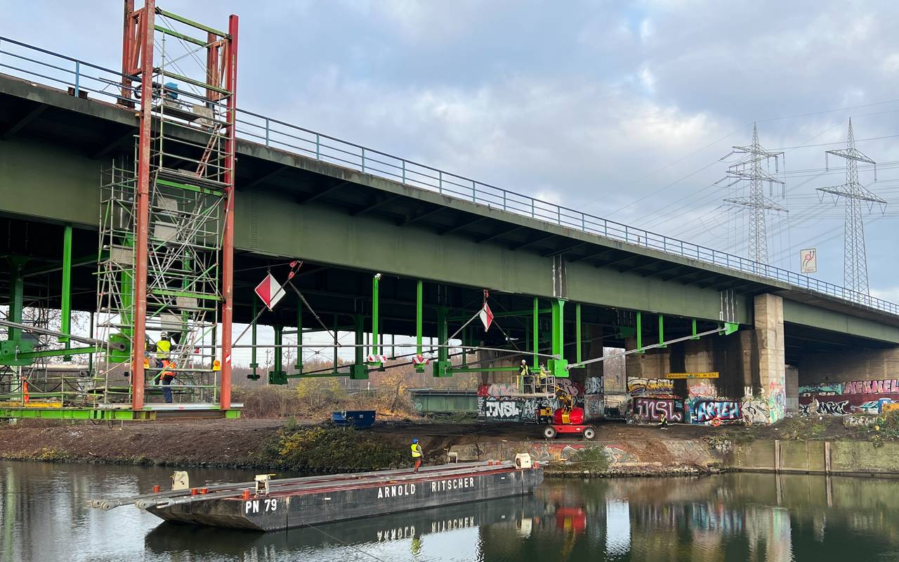 Kanalbrücke A43 Rhein-Herne-Kanal