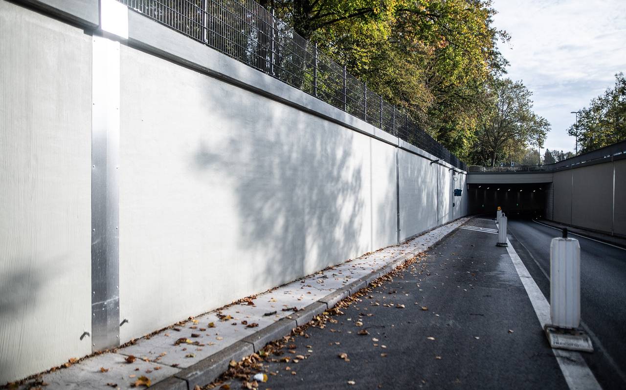 Die Ausfahrt des Vincketunnels in Buer