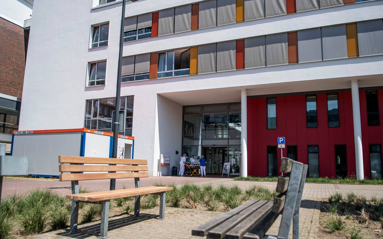 Der Haupteingang der Kinderklinik am Gelsenkirchener Bergmannsheil