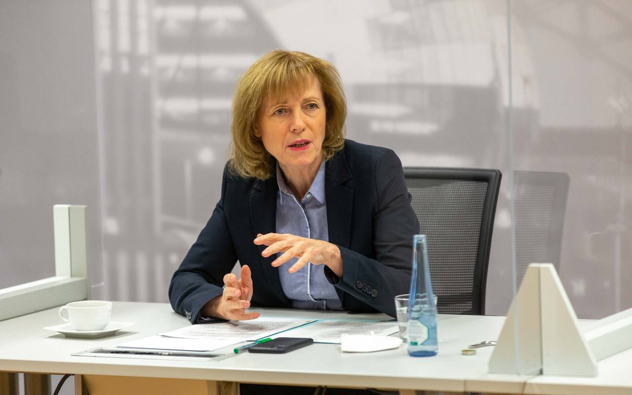 Die Gelsenkirchener Oberbürgermeisterin Karin Welge