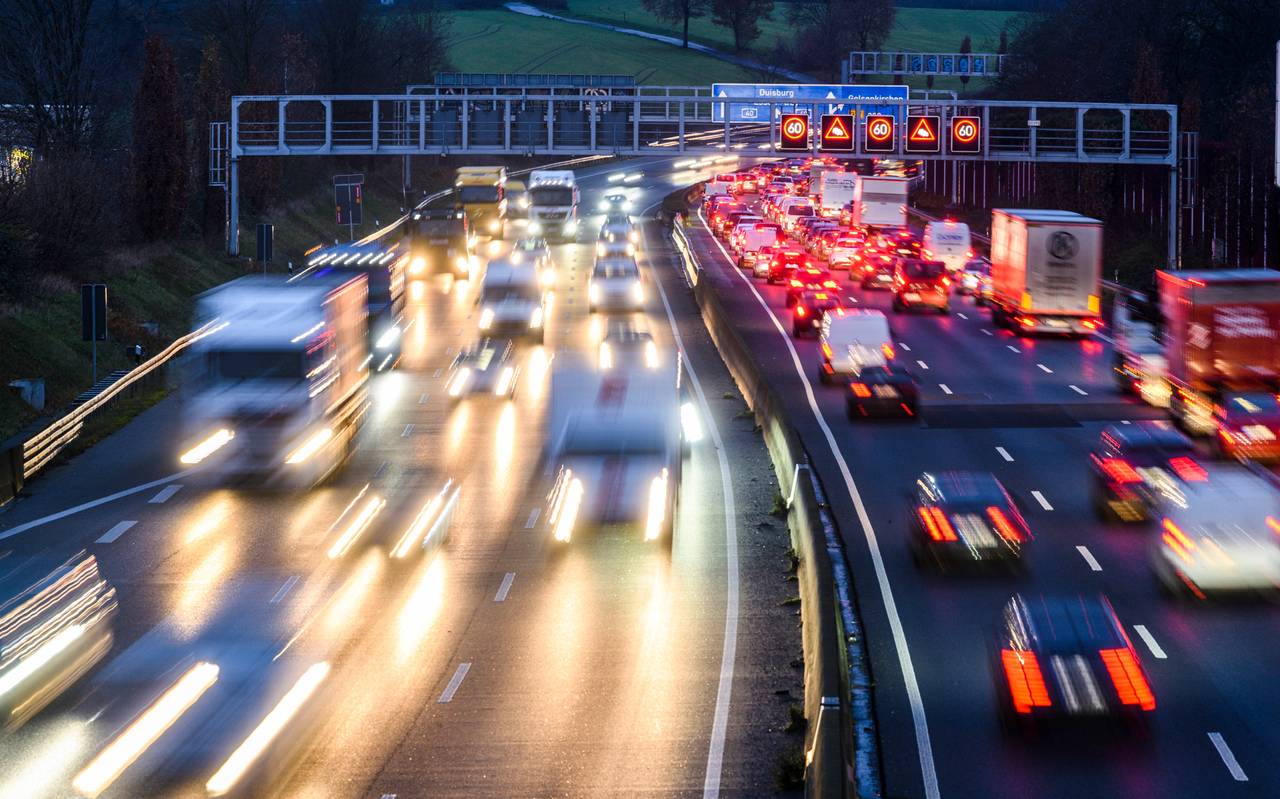 Verkehr auf der A40