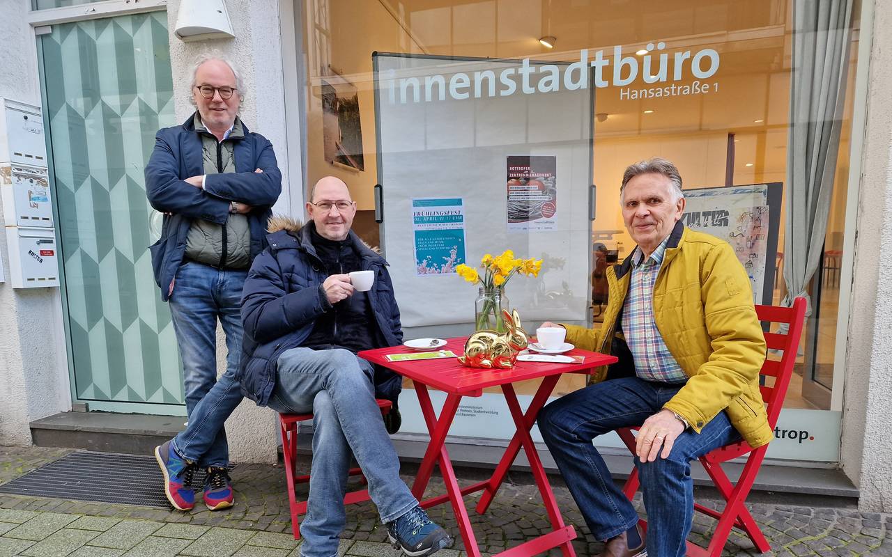 Rotes Band Bottroper Innenstadt
