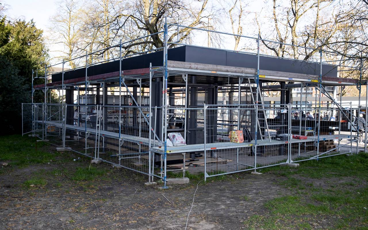 Fahrrad-Abstellanlage Rathaus Buer