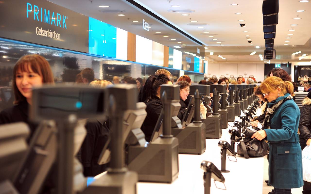 Kassenbereich im Primark Gelsenkirchen
