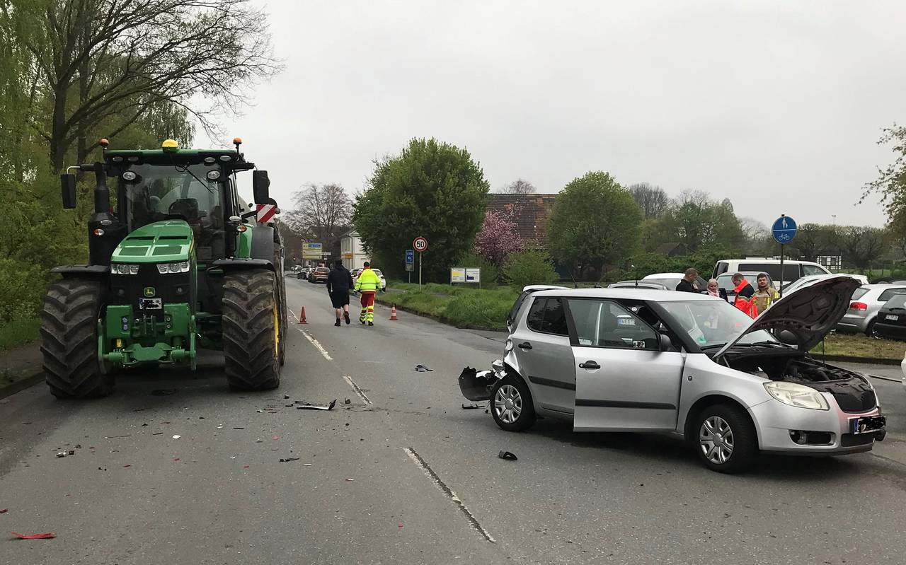 Unfall mit Traktor in Kirchhellen