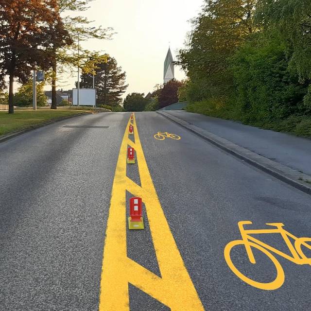 Verkehrsversuch Buersche Straße