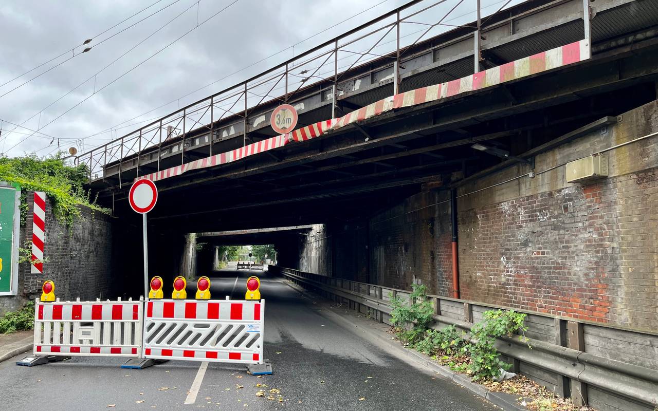 Bahnbrücke Prosperstraße Bottrop-Batenbrock