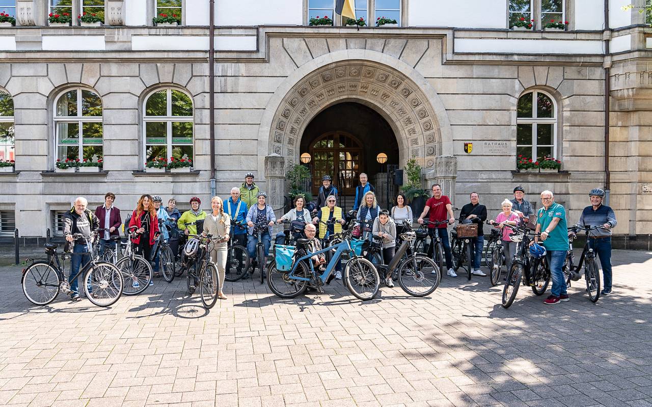 Fahrradtour mit Bettina Weist