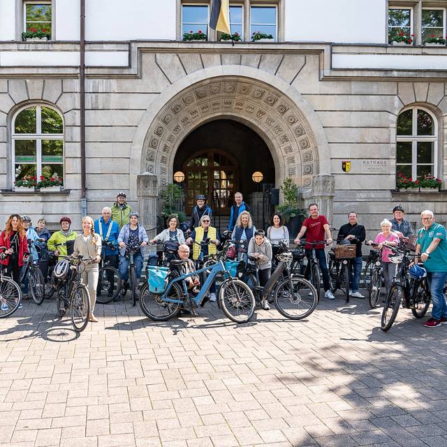 Fahrradtour mit Bettina Weist