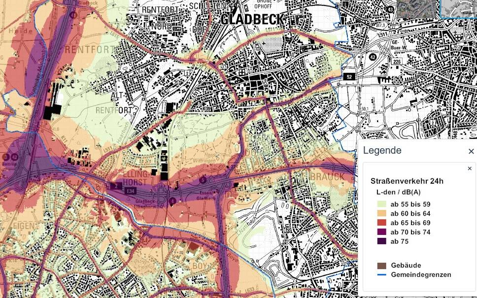 Lärmaktionsplan Gladbeck