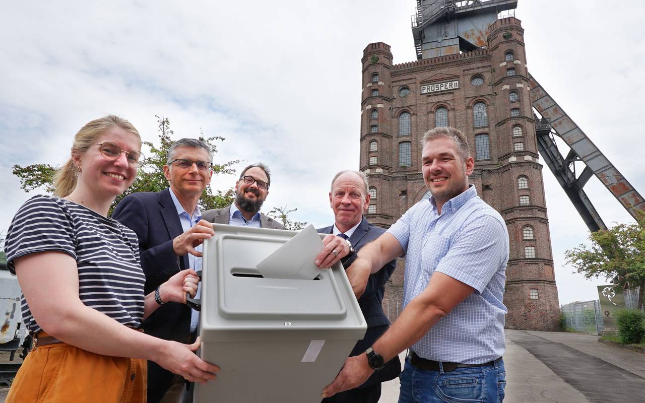 Malakoffturm in Bottrop wird zum Wahllokal