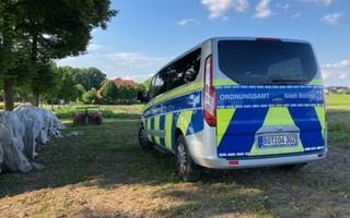 Granate im Kartoffelfeld in Bottrop-Kirchhellen