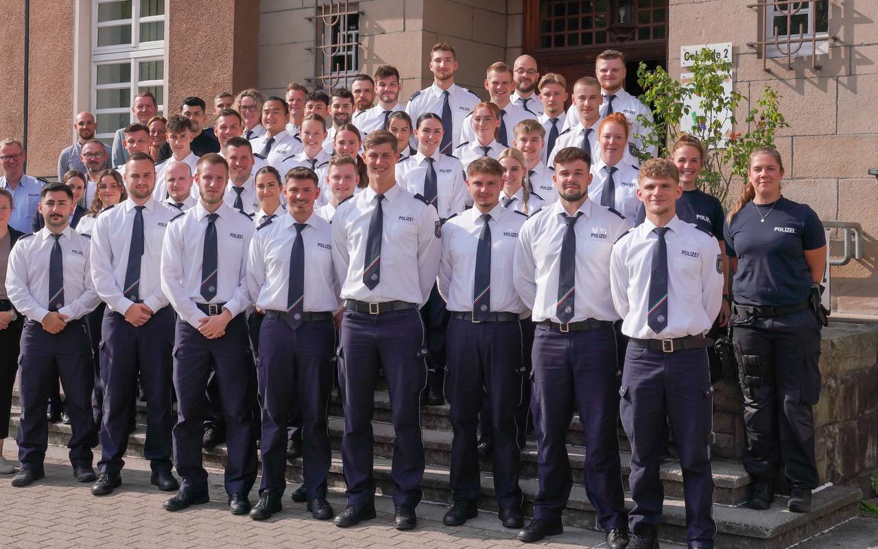 neue Mitarbeiter Polizeibehörde Gelsenkirchen