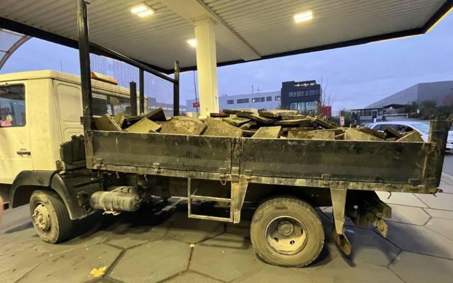 Maroder Lastwagen Gelsenkirchen