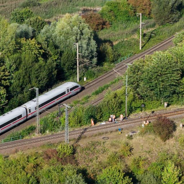 Nach Brand: Zugverkehr Bahnstrecke Hannover-Berlin gestört
