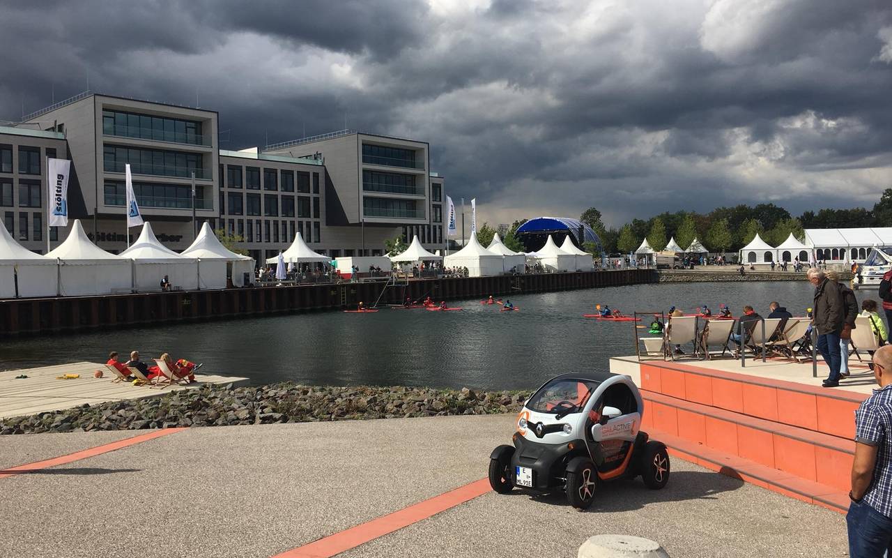 Impressionen des Hafenfests im Hafen Graf Bismarck 2018