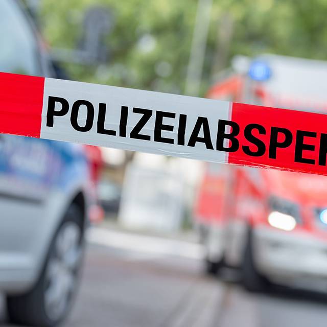Symboldbild einer Polizeiabsperrung