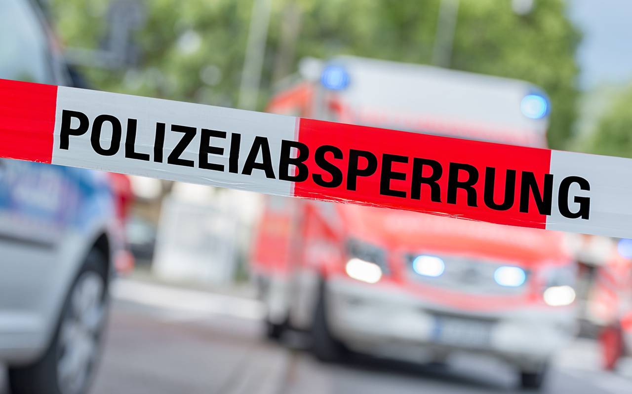 Symboldbild einer Polizeiabsperrung