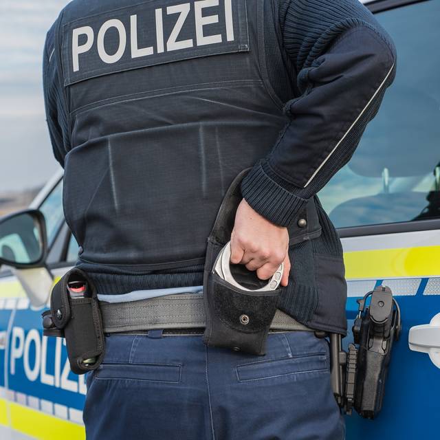 Symboldbild einer Polizeifestnahme