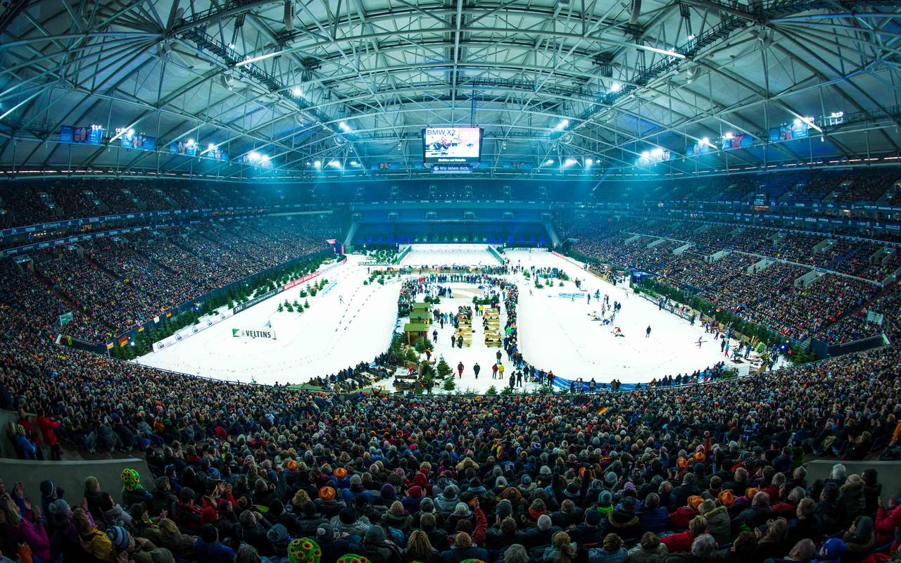 Bild vom Biathlon auf Schalke