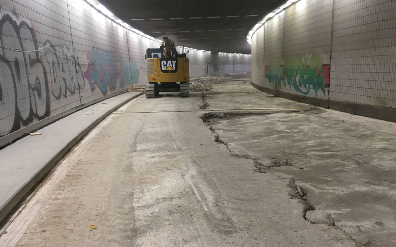 Der Vincketunnel in Gelsenkirchen-Buer