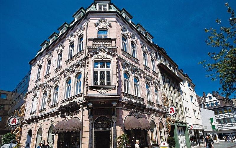 Bild der alten Apotheke in Bottrop.