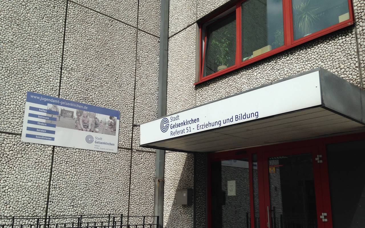 Eingang Jugendamt Stadt Gelsenkirchen
