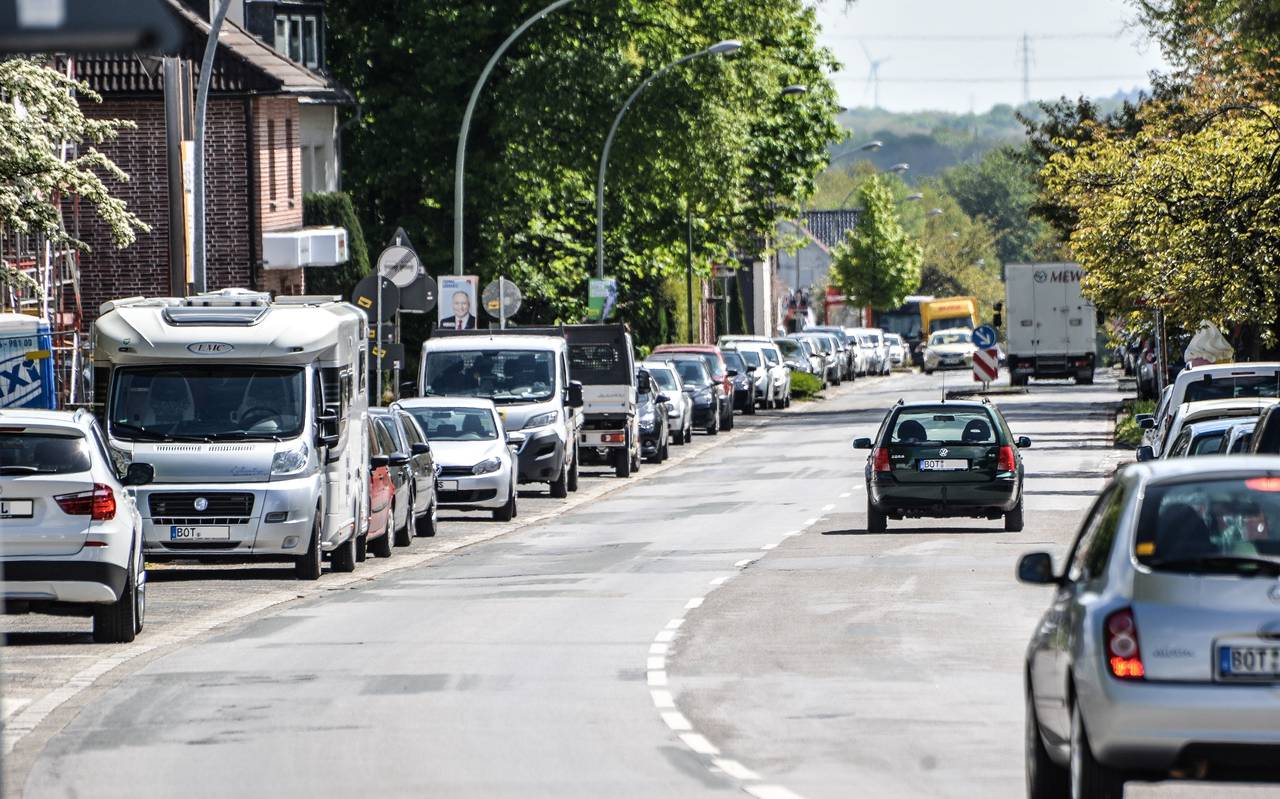 Die Schneiderstraße in Bottrop-Grafenwald