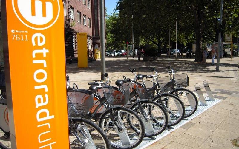 Metrorad.Ruhr: Station an der Post in Gelsenkirchen-Buer