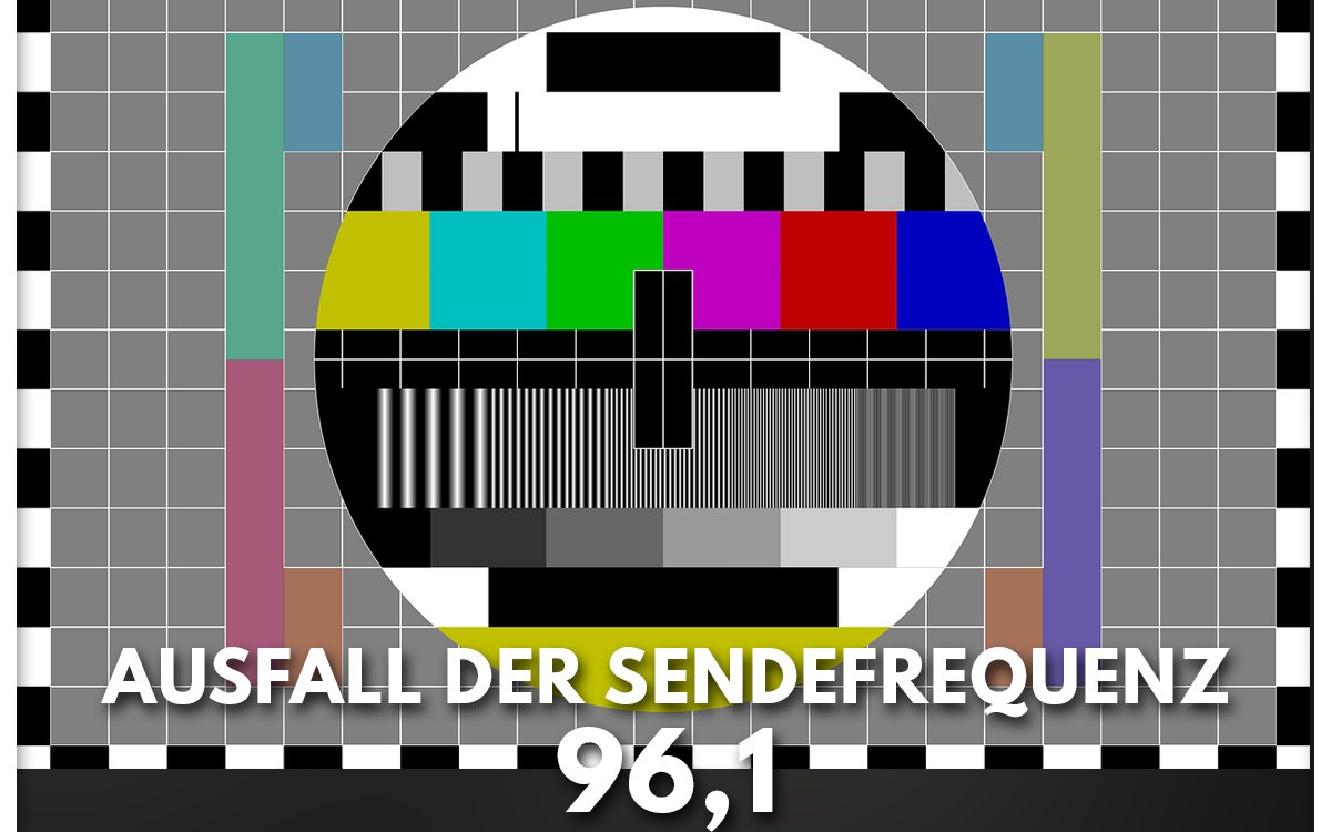 Ein Störungsbild zum Sendeausfall