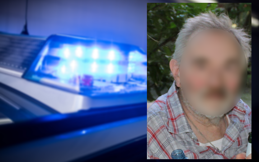 Ein Foto des Vermissten.