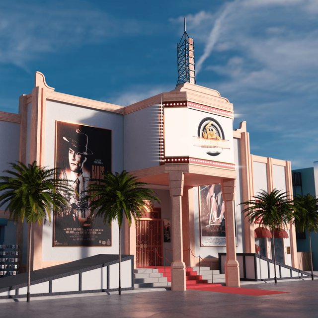 Kulisse im Movie Park