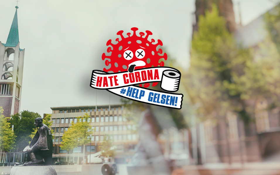 Das Logo der Hilfsaktion #helpgelsen