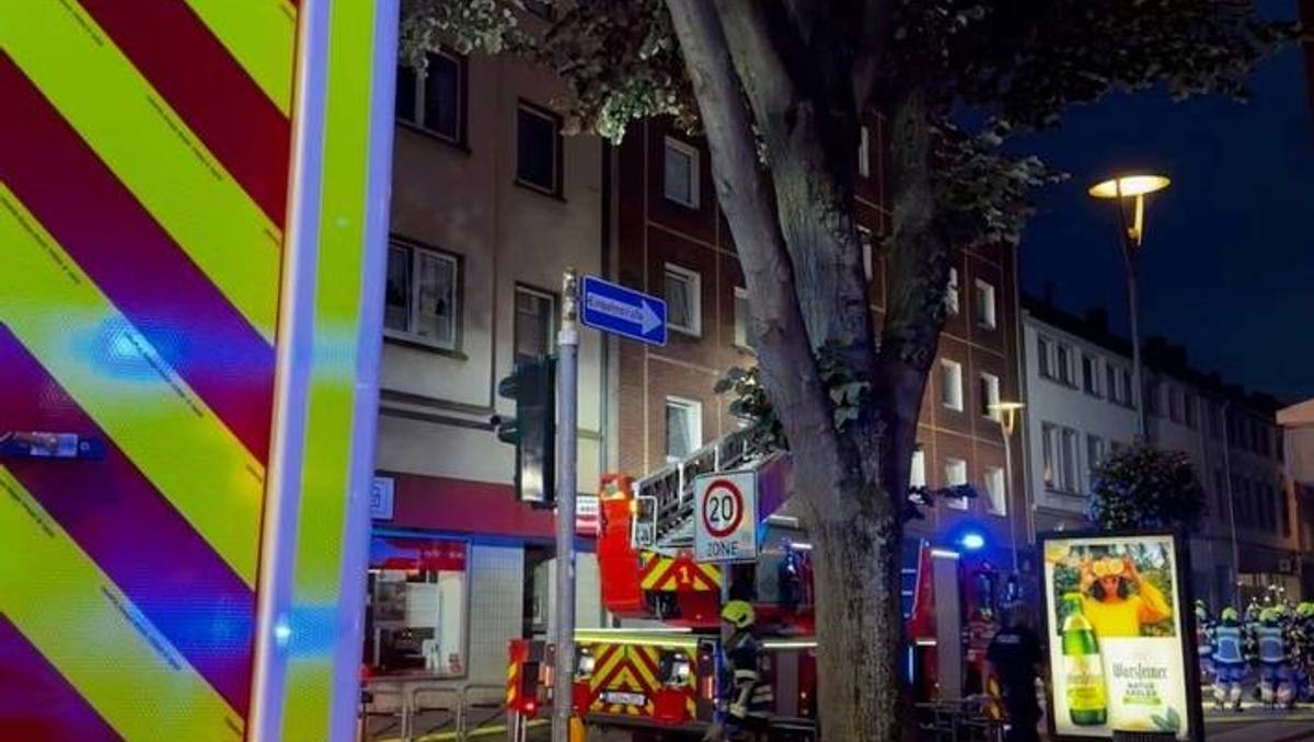 Brand Gelsenkirchen-Rotthausen