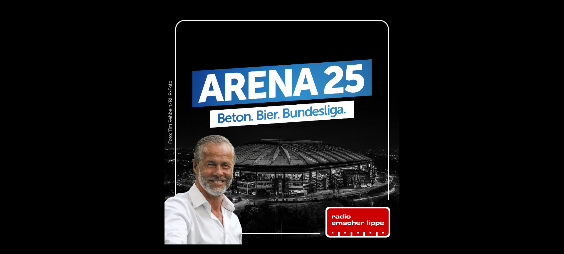 Folge 2 des Podcasts "Arena 25 - Beton. Bier. Bundesliga." mit Johan de Kock.