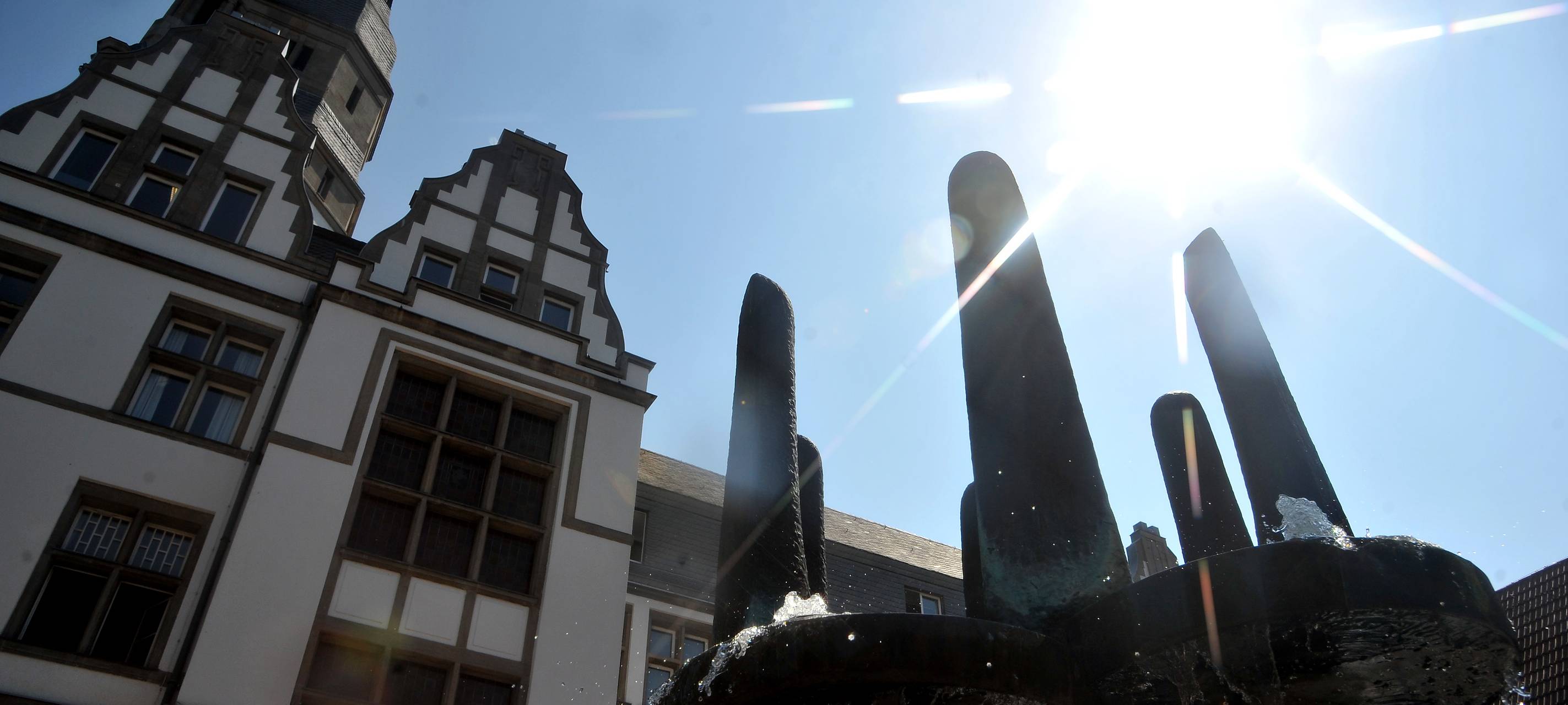 Ein Bild des Gladbecker Rathauses