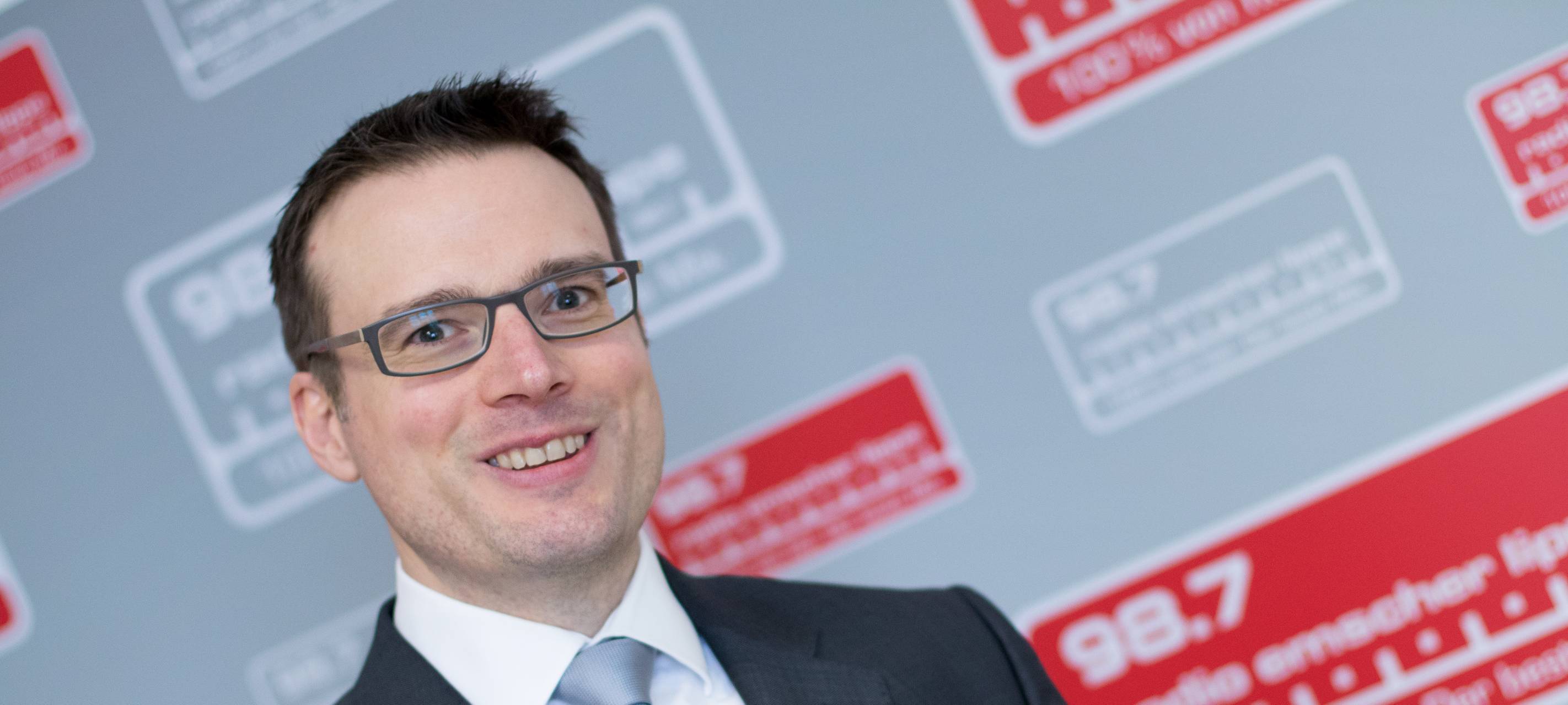Ralf Laskowski, Chefredakteur von Radio Emscher Lippe, im Portrait-Foto