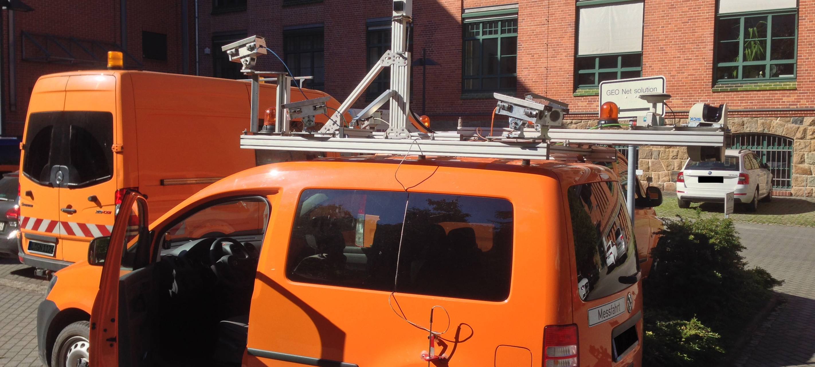 Messwagen mit Kamera für Gladbecker Straßen
