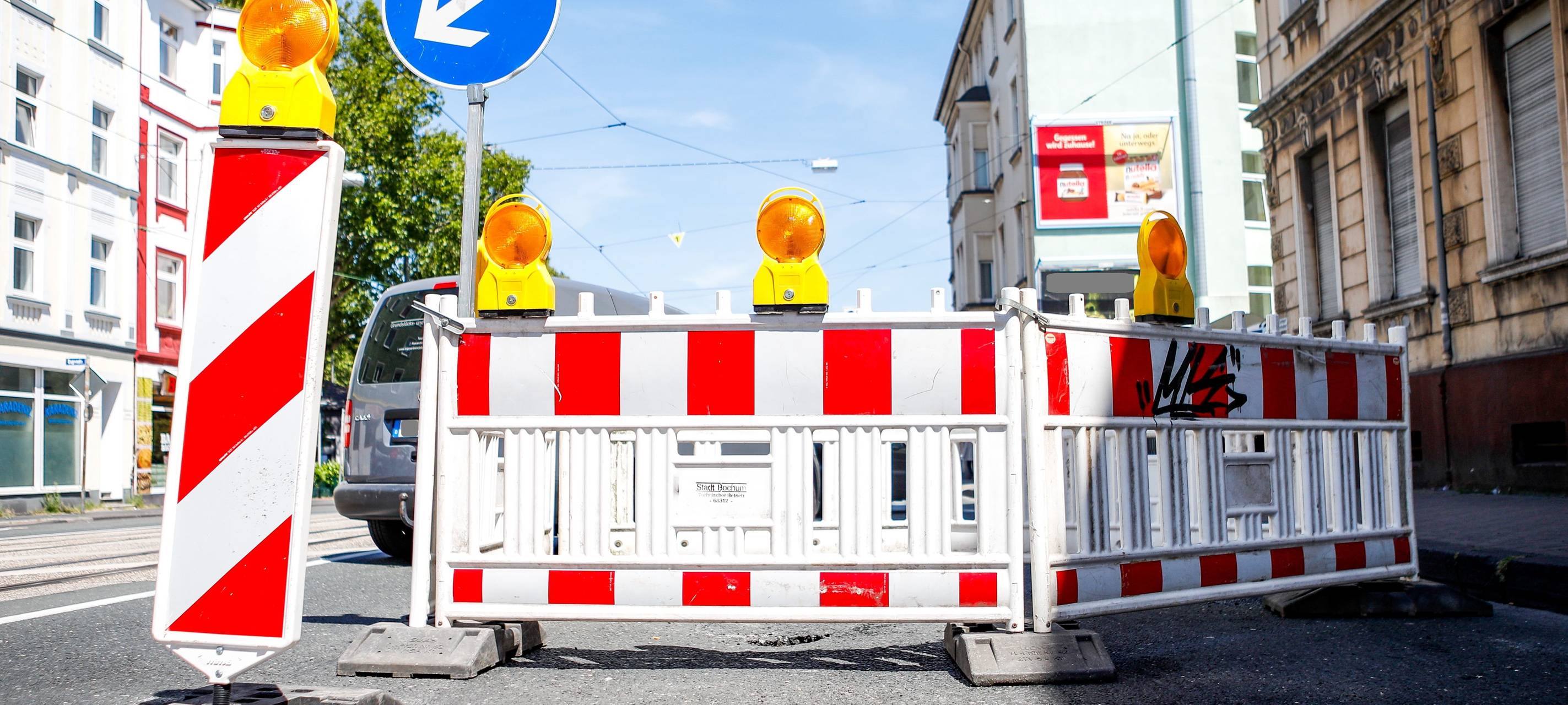 Baustelle Tagesbruch