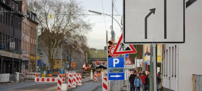 Baustelle Horster Straße Gelsenkirchen