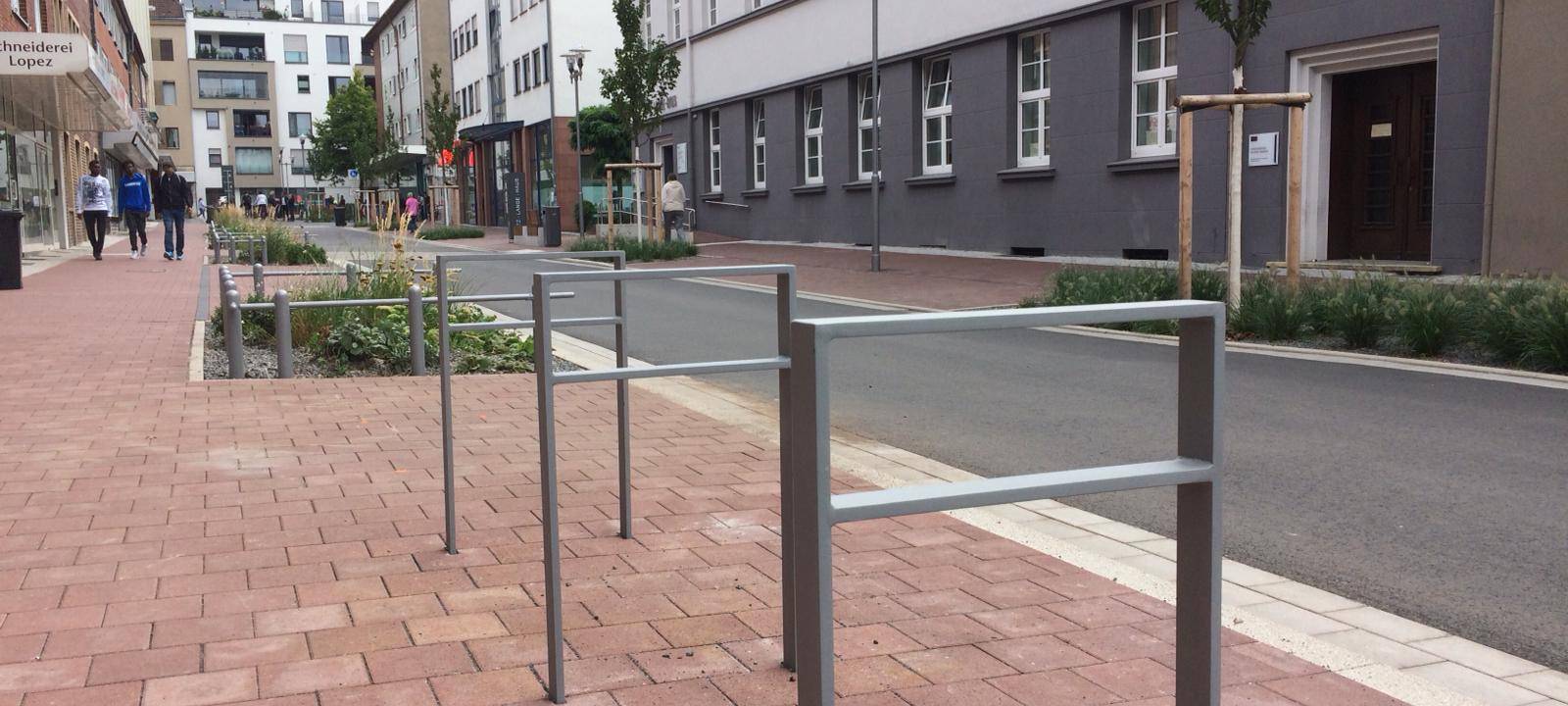 Friedrichstraße in Gladbeck nach dem Umbau