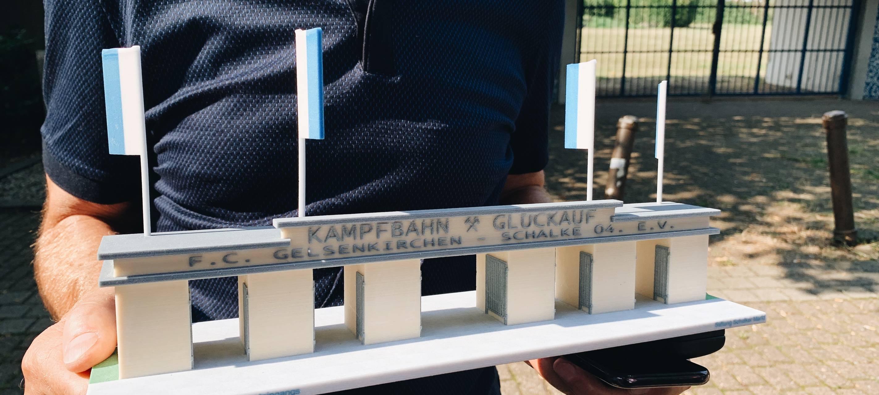 Gelsenkirchen: Glückauf Kampfbahn bekommt historischen Eingang zurück