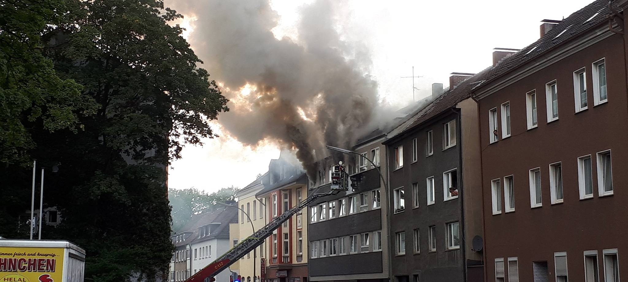 Wohnungsbrand in Gelsenkirchen-Bulmke-Hüllen verläuft glimpflich