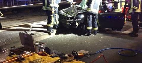 Straßenbahn-Unfall Haltestelle Buerer Straße Gelsenkirchen