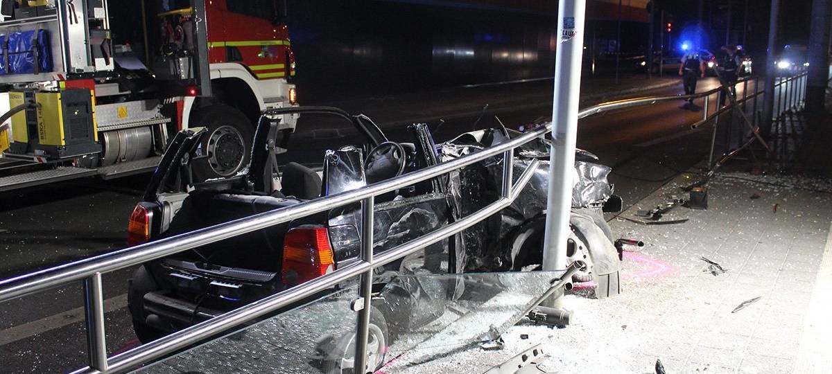 Unfall Straßenbahnhaltestelle Gelsenkirchen-Horst