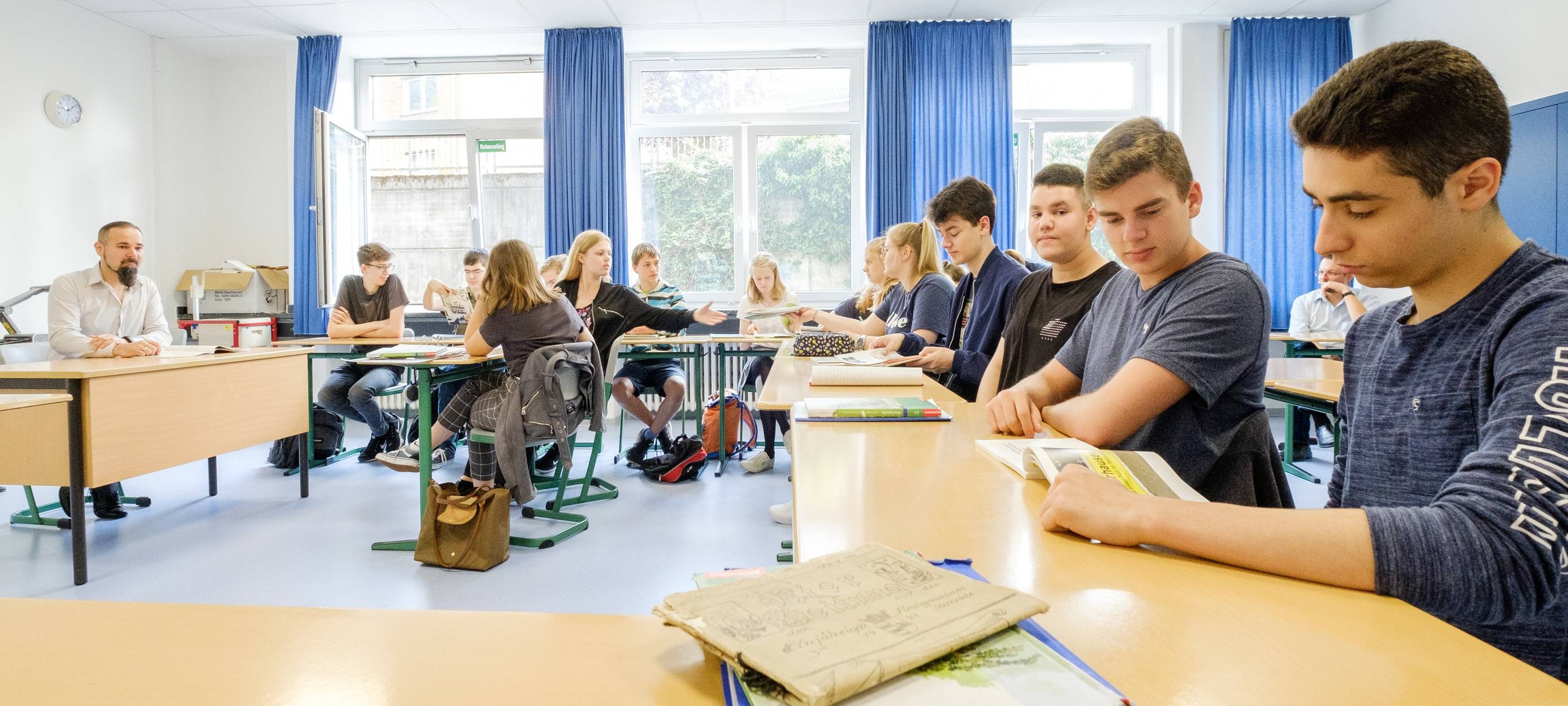 Schüler im Unterricht