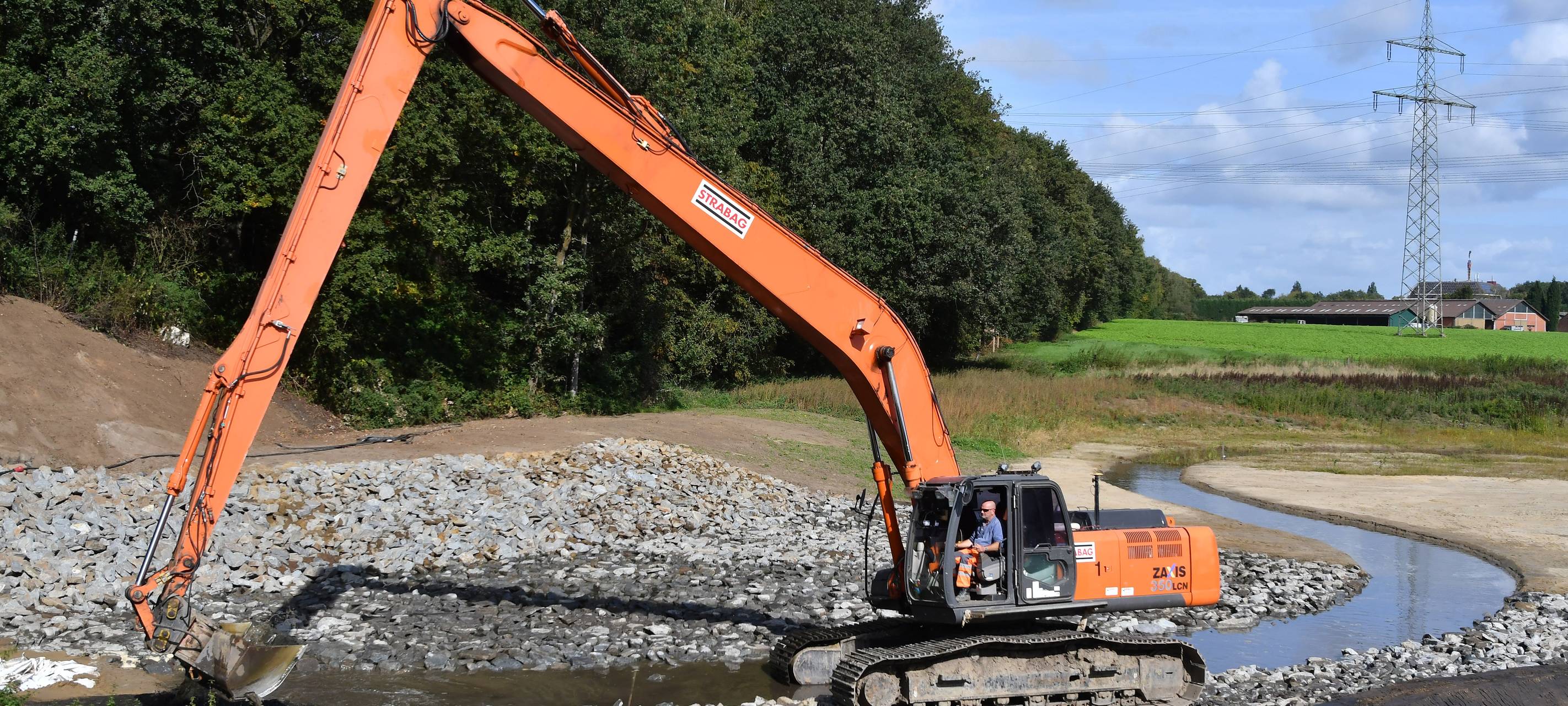 Boye neues Flussbett