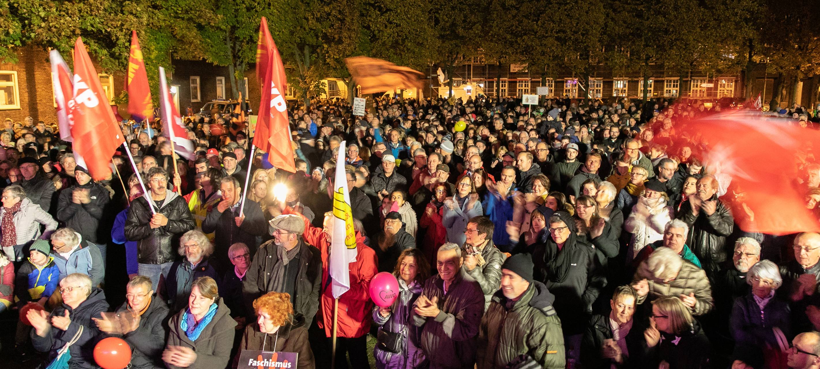 Kundgebung gegen Rechts in Bottrop